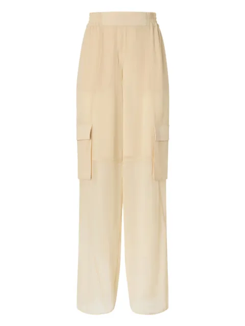PINKO pantalones ligeros con bolsillos cargo