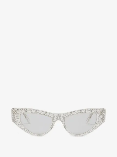 PINKO cat-eye embellishment sunglasses