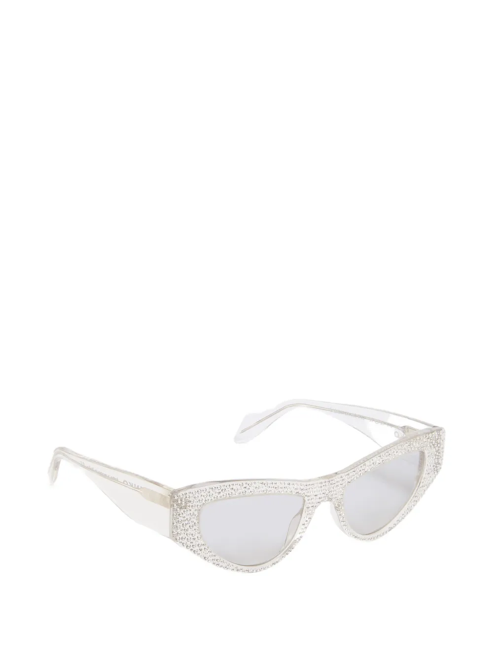 PINKO Zonnebril verfraaid met cat-eye Grijs