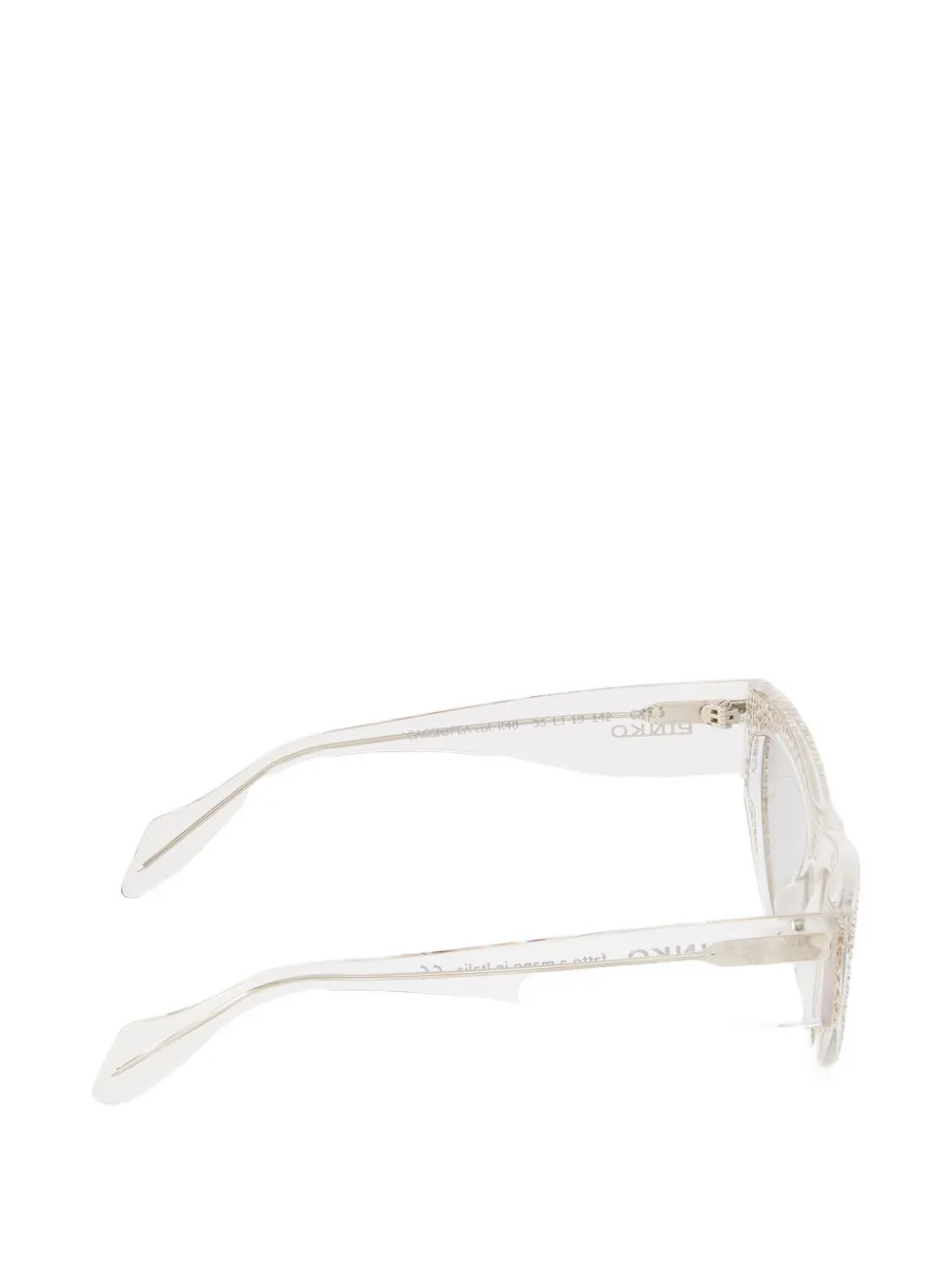 PINKO Zonnebril verfraaid met cat-eye Grijs