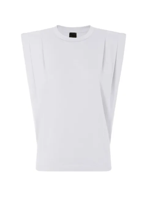 PINKO pleated-detail T-shirt