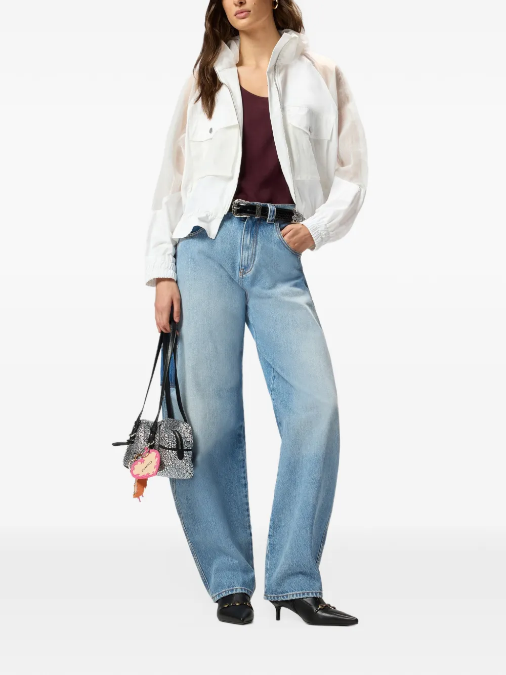 PINKO pocket jacket - Bianco