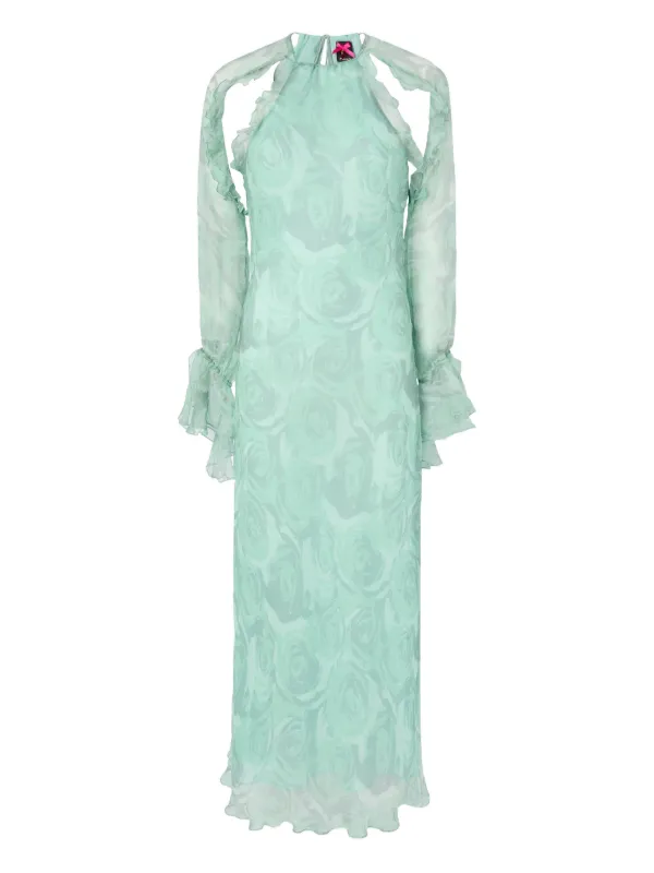 pinko dress green PRINCESS FREYA 5