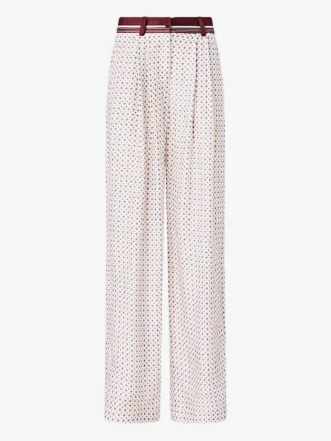 PINKO pantalon à motif noué