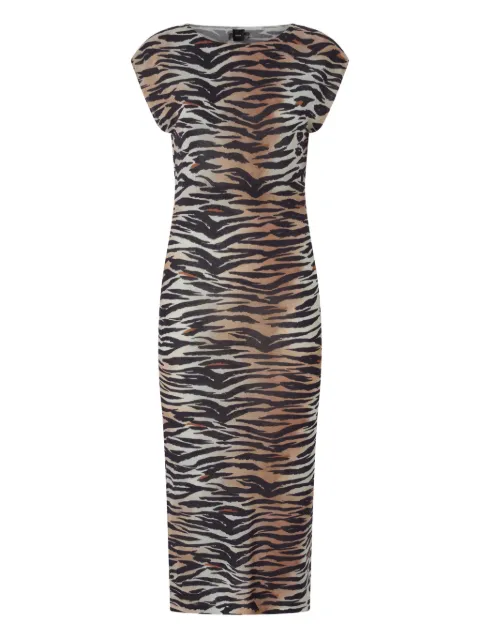 PINKO tiger-print dress