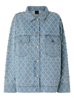 Supreme x The North Face Bleached denim-print Mountain Jacket