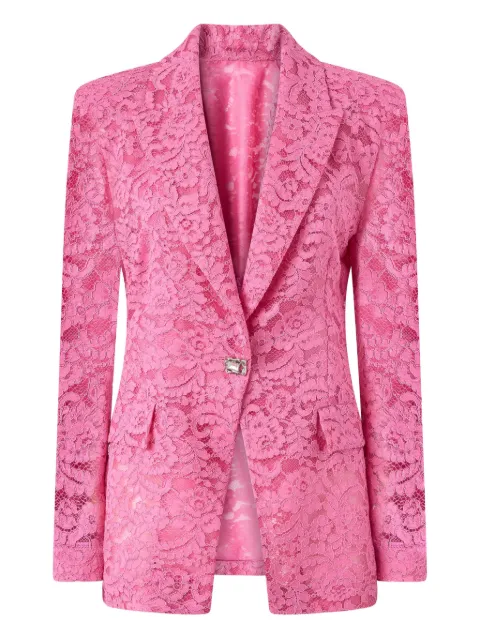 PINKO lace single-breasted jacket