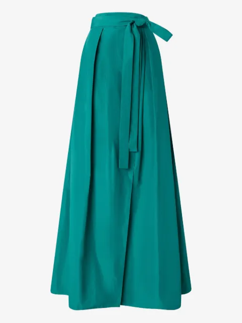 PINKO long wrap skirt with bow