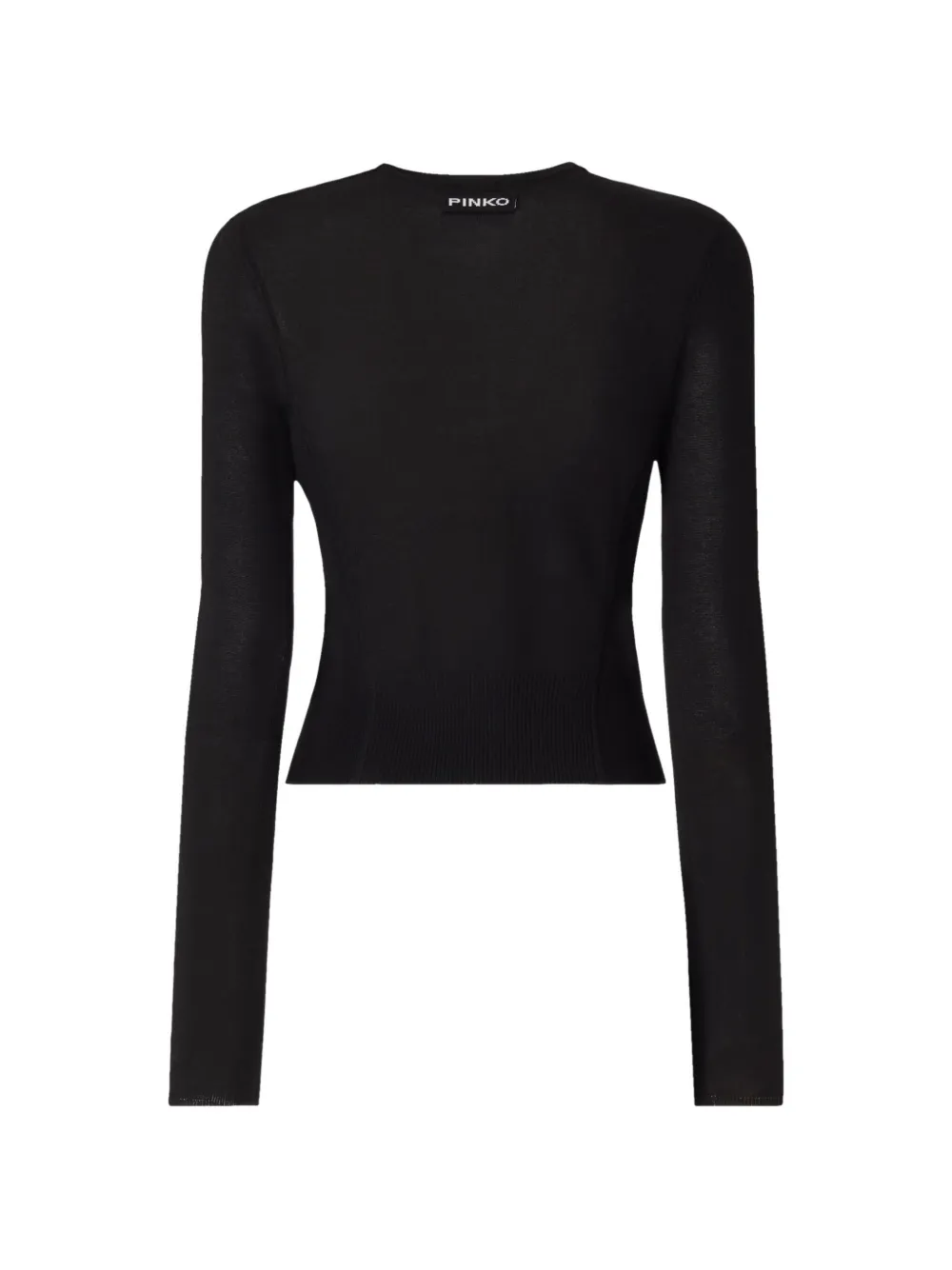  Pinko Buttoned Cardigan - Black 