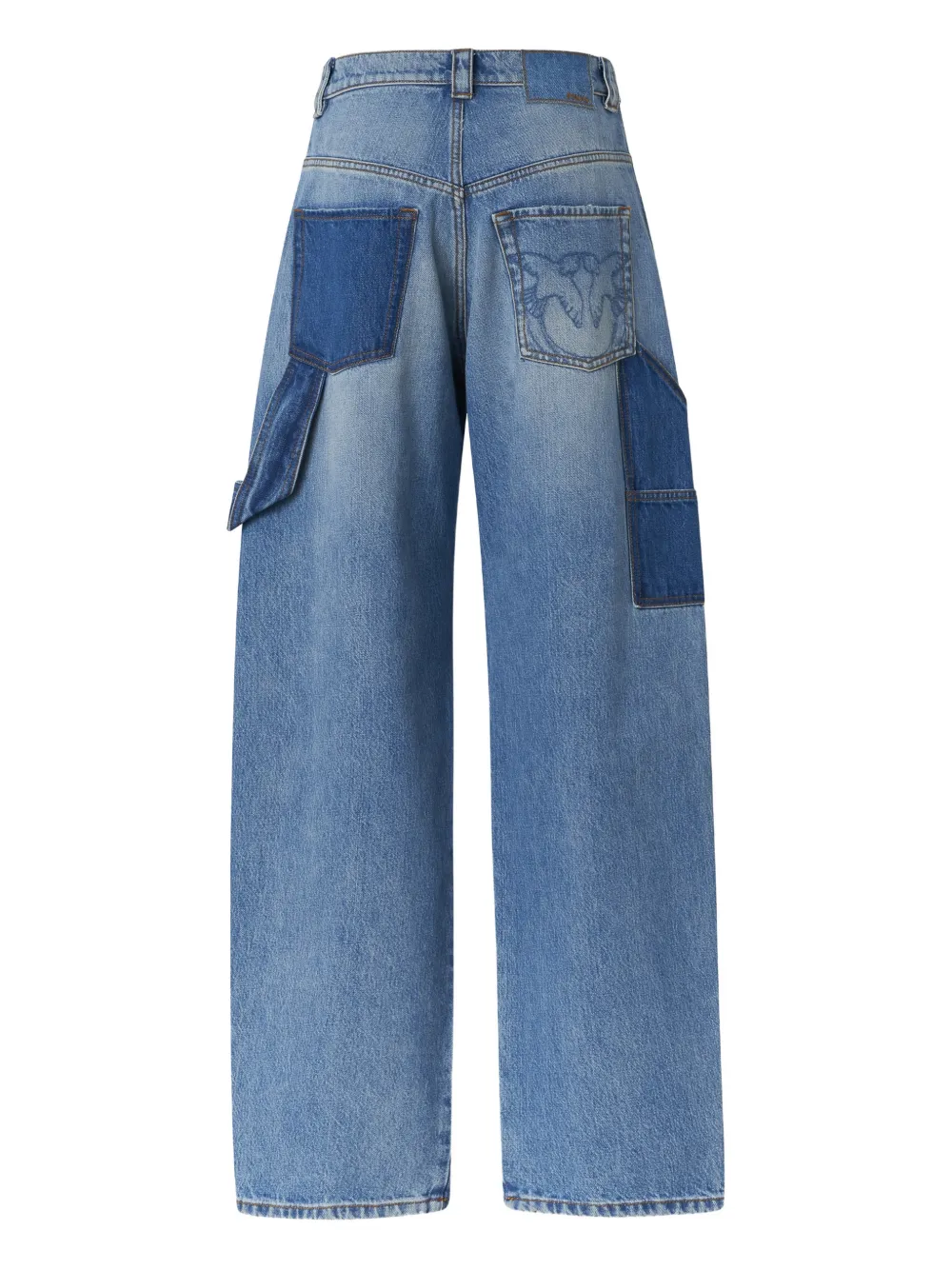 Patchwork Denim Jeans