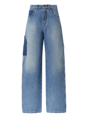 Versace Jeans Couture バックル カーゴパンツ | ブルー | FARFETCH JP