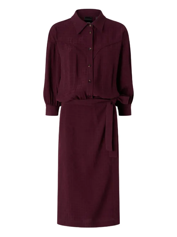 poplin tie waist shirt dress Proenza Schouler White Label Striped Poplin Tie-Waist Shirtdress