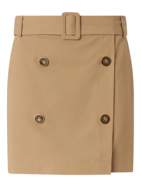PINKO belted mini skirt