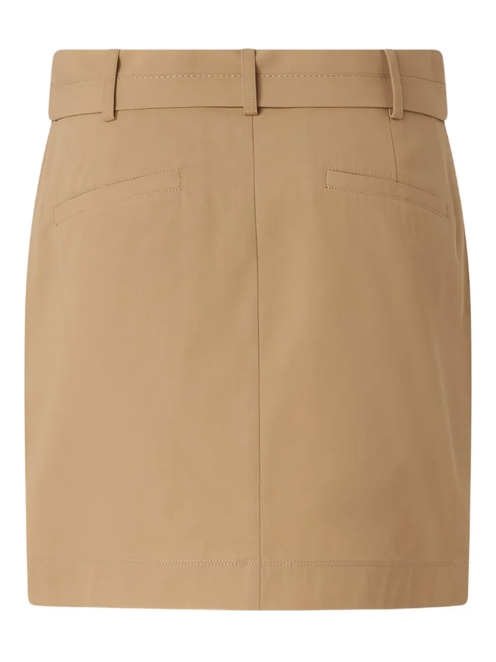 PINKO Mini-rok met ceintuur - Beige