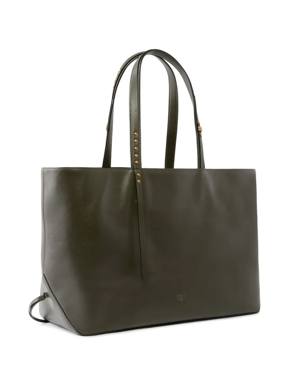  Pinko Medium Stud-embellished Tote Bag - Green 