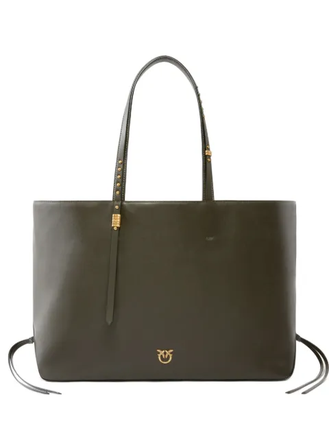 PINKO Mittelgroße Tote Bag mit Nietenverzierung