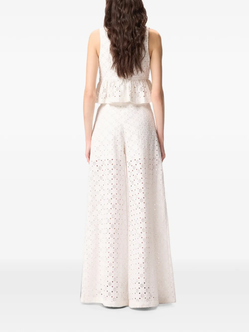 PINKO Broek met patroon Wit