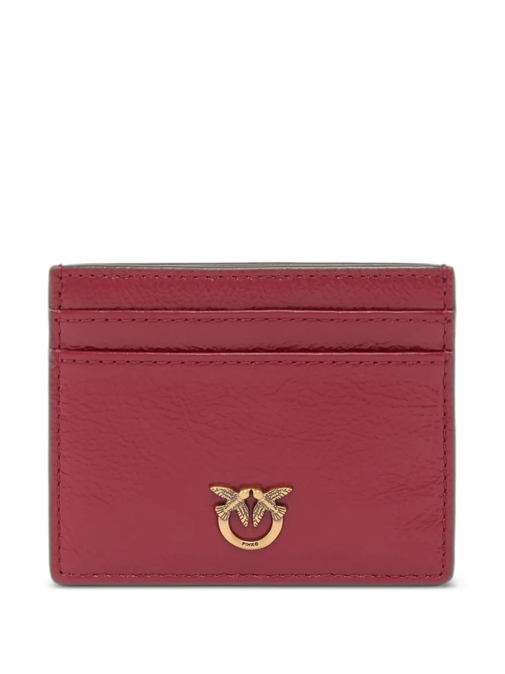 PINKO Portacarte con applicazione - Rosso
