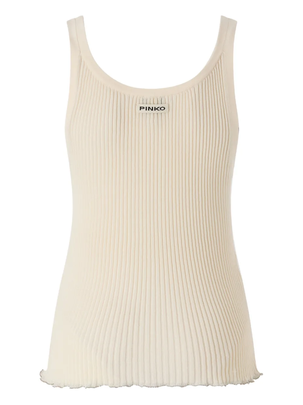  Pinko Ribbed Tank Top - Neutrals 