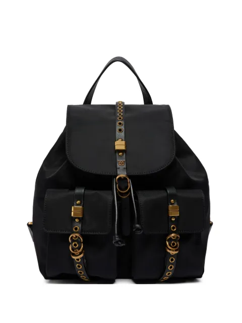 PINKO flap-pockets backpack