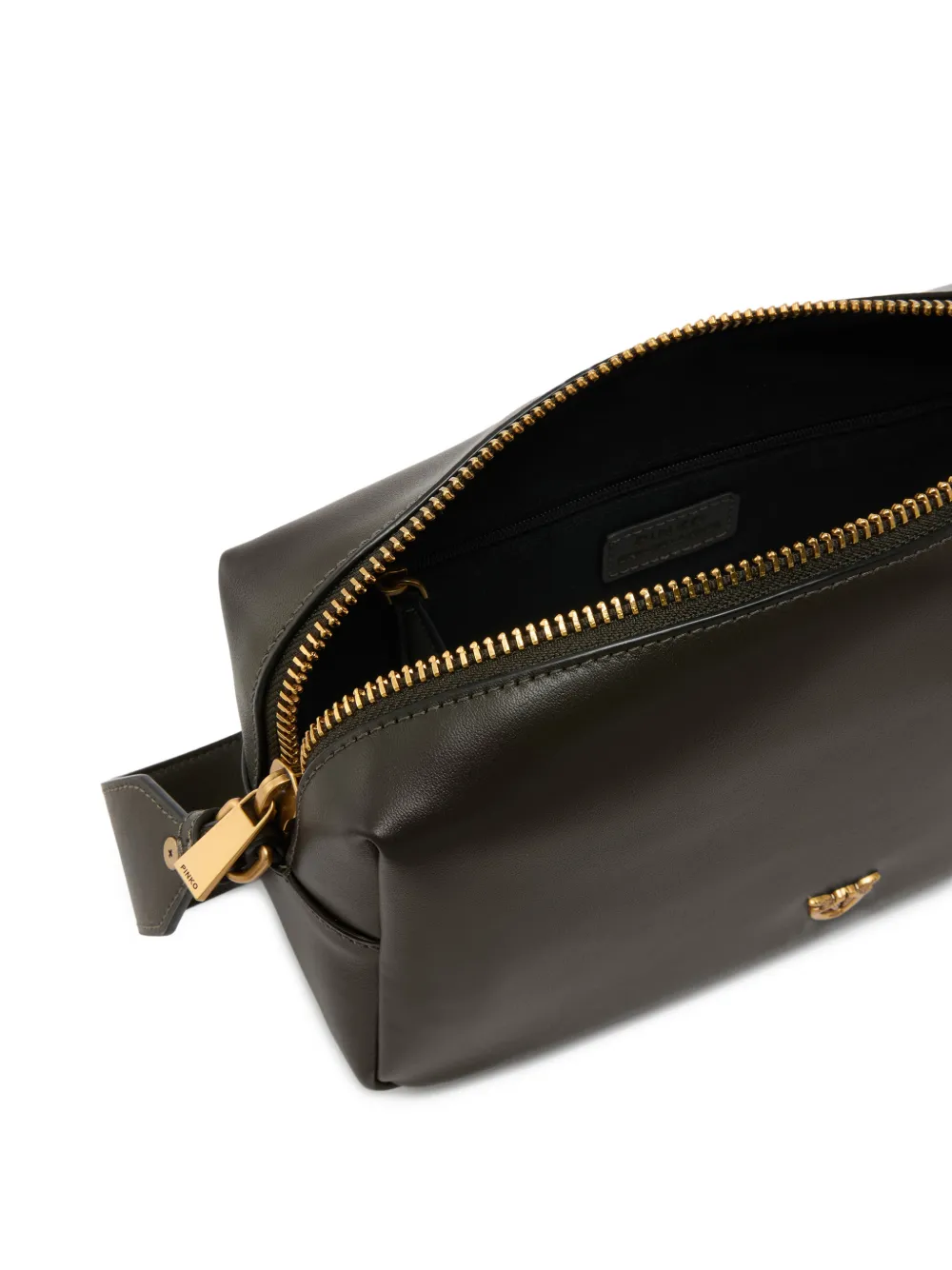  Pinko Logo-plaque Shoulder Bag - Green 