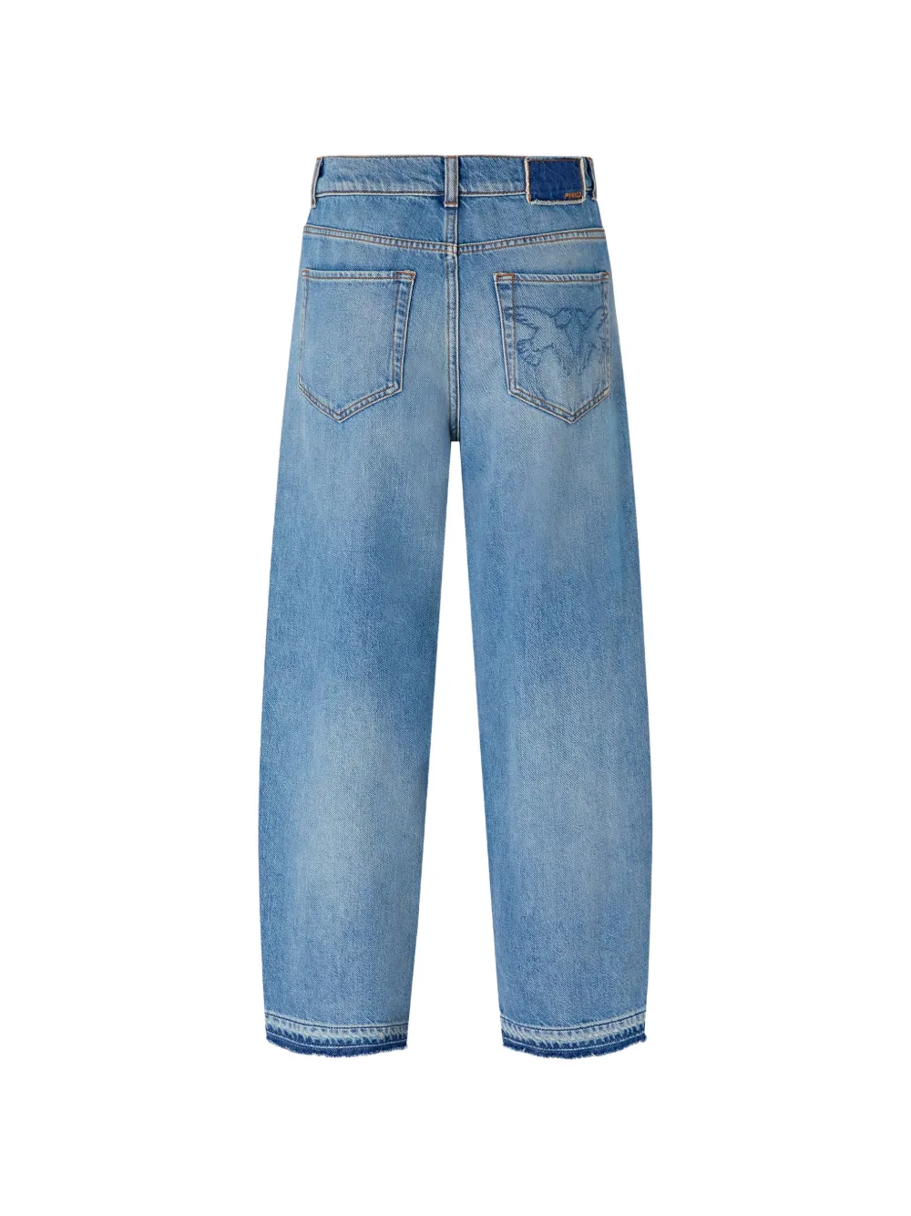  Pinko Embroidery-detail Denim Jeans - Blue 