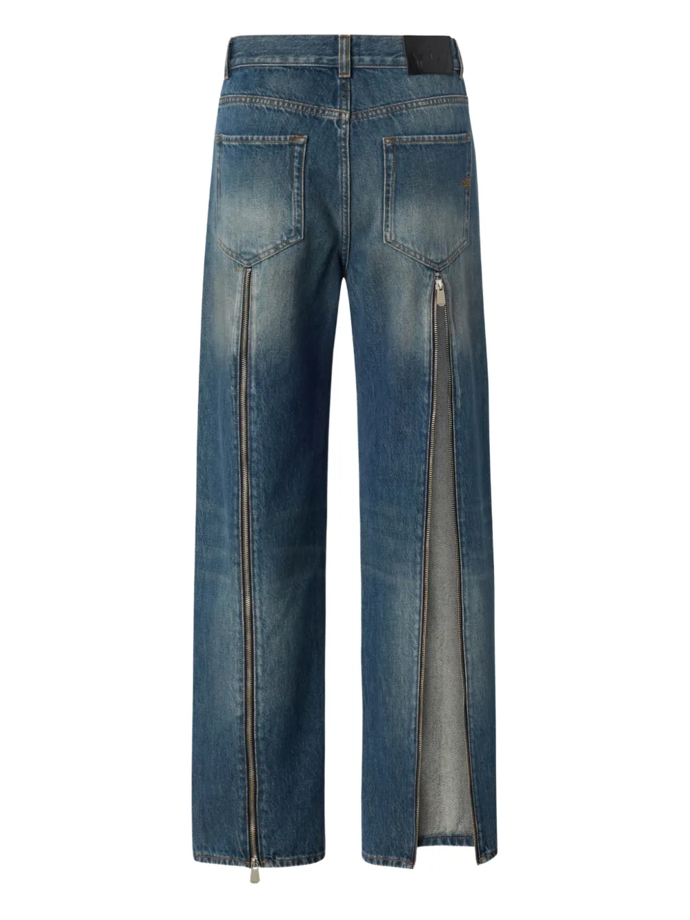 Back-Zippers Jeans