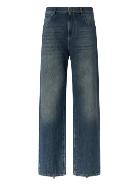 PINKO back-zippers jeans