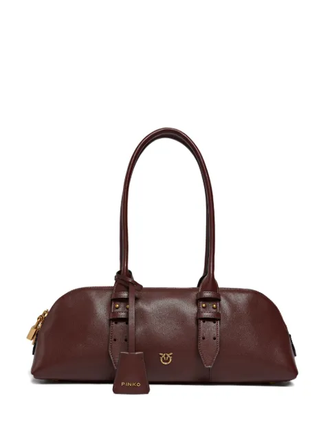 PINKO padlock leather shoulder bag