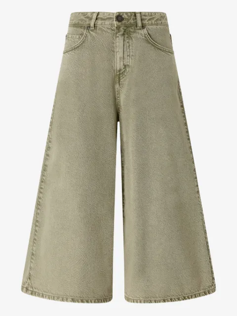 PINKO long denim Bermuda shorts