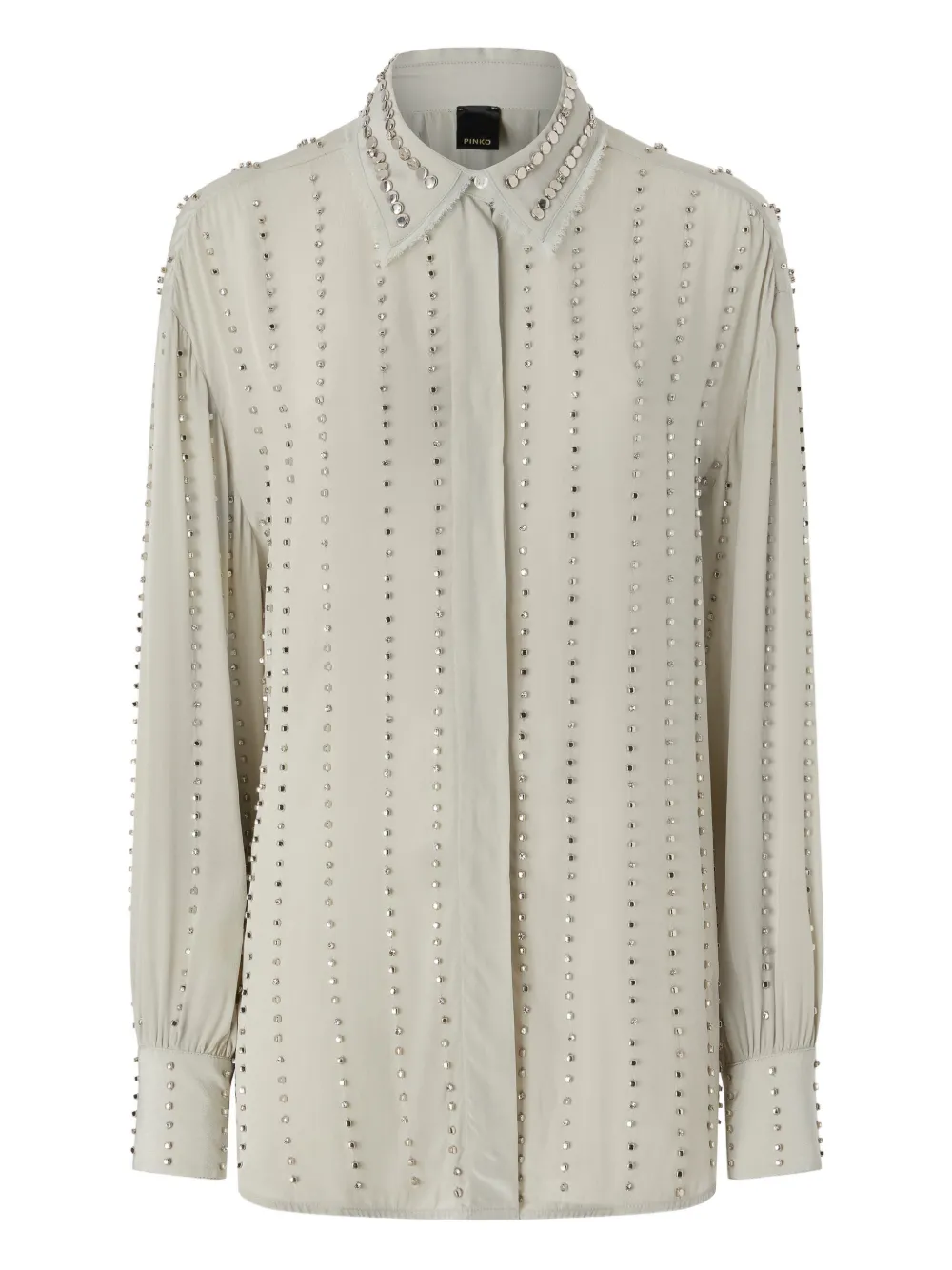 PINKO Camicia con decorazione - Grigio