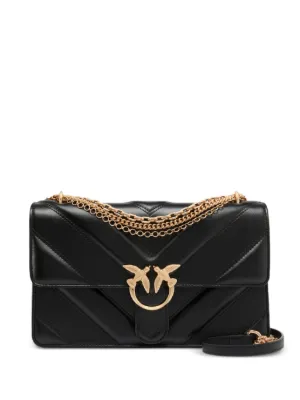 Vivienne Westwood Victoria Leather Shoulder Bag | Black | FARFETCH