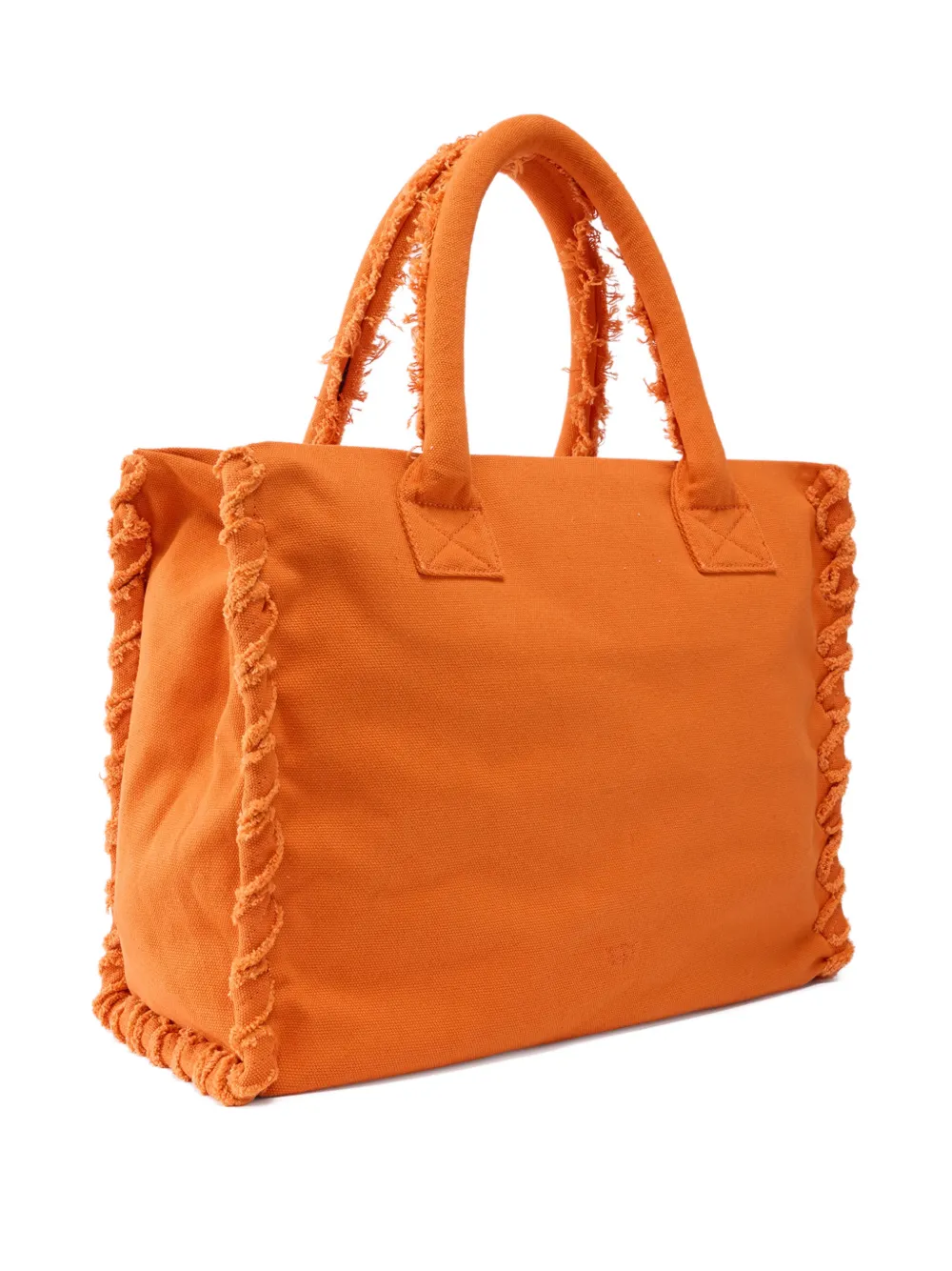  Pinko Fringed Beach Bag - Orange 