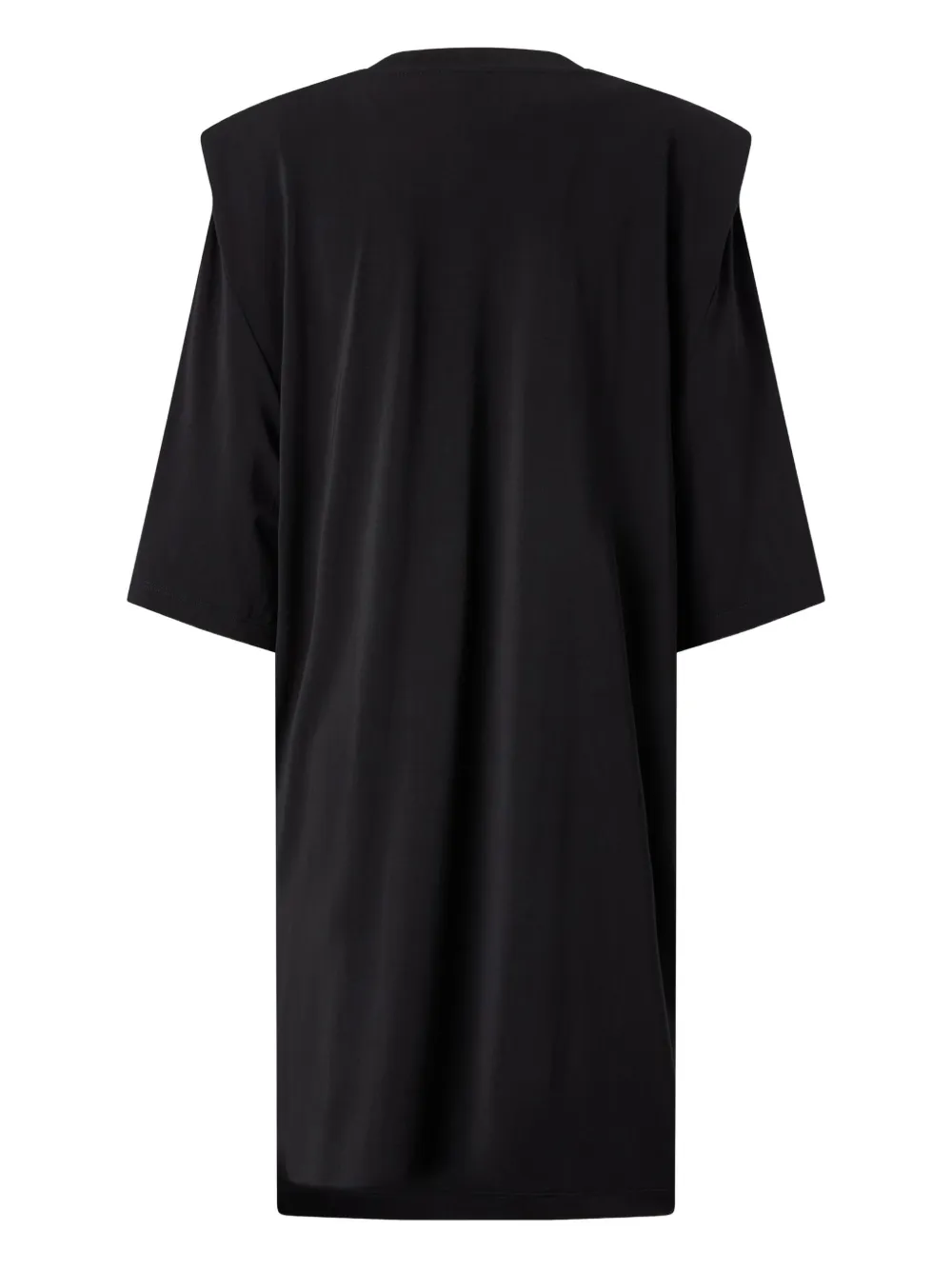 PINKO Gewatteerde T-shirtjurk - Zwart