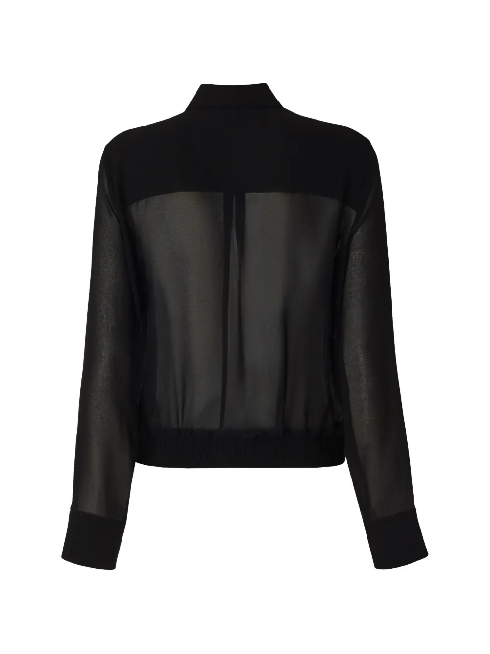 PINKO Doorzichtig verfraaid blouse Zwart