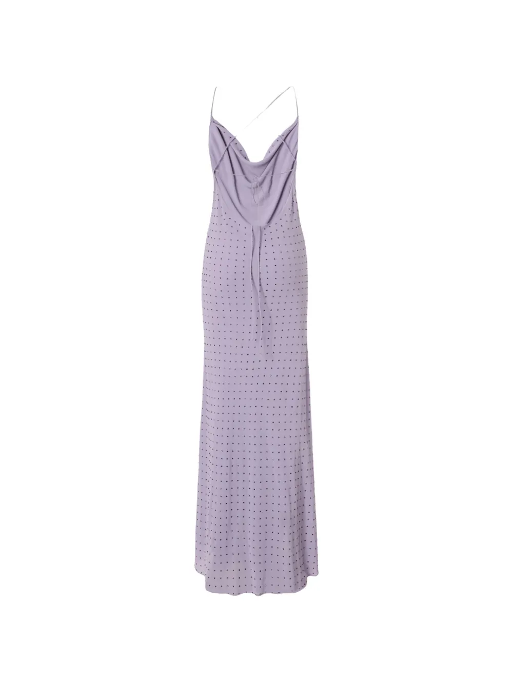  Pinko Polka-dot Maxi Dress - Purple 