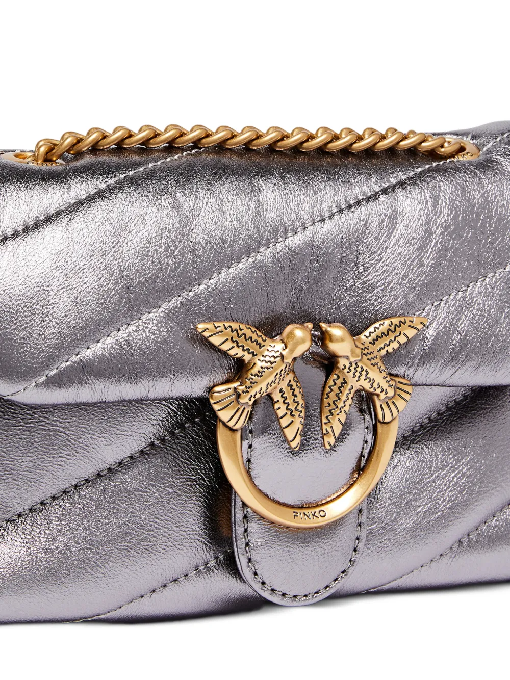 PINKO Love Puff crossbodytas Grijs
