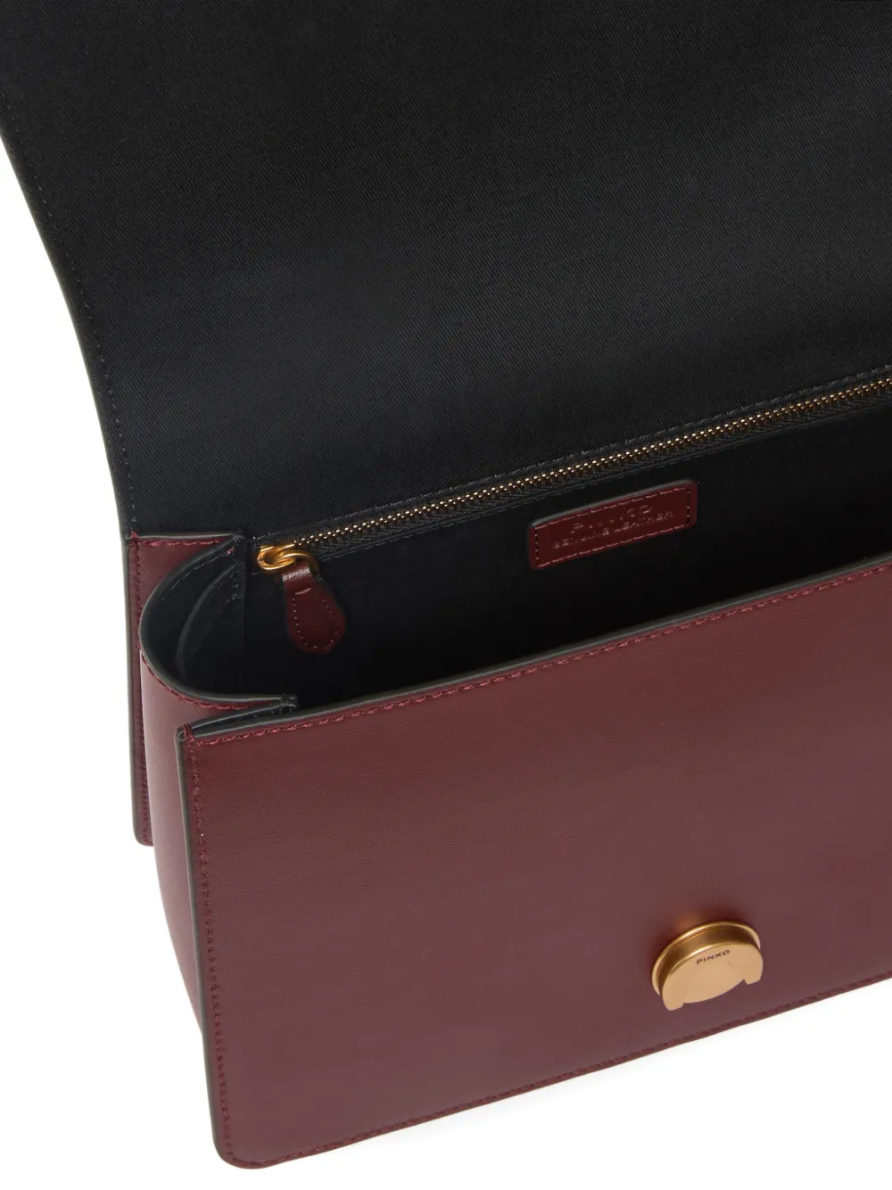 PINKO Love One klassieke shopper Bruin