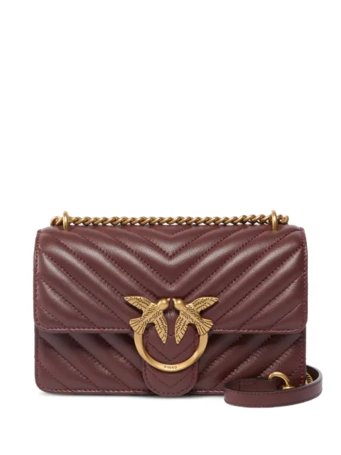 PINKO bolsa crossbody Love One Classic capitonada