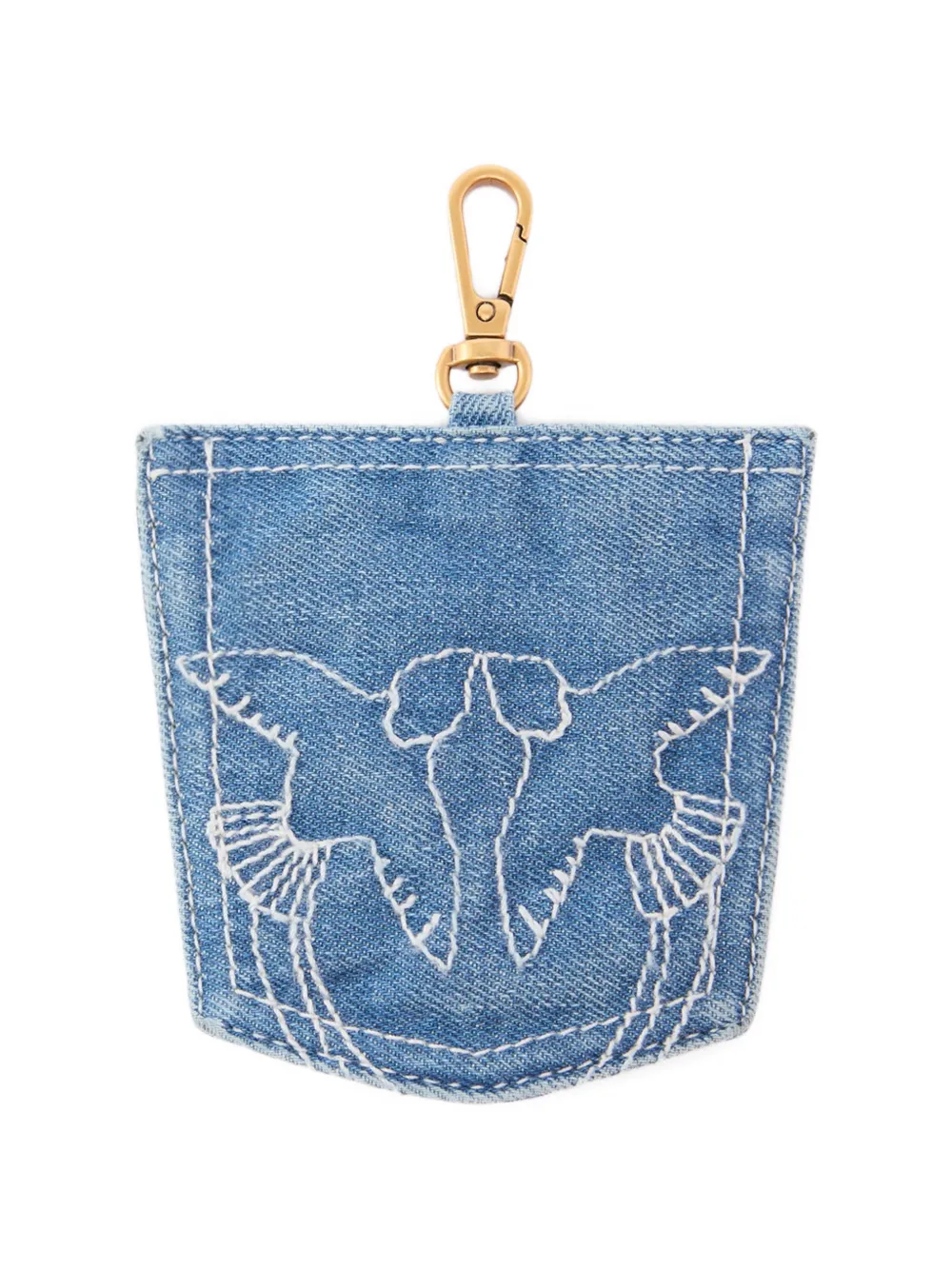  Pinko Cartera Bordada - Azul 