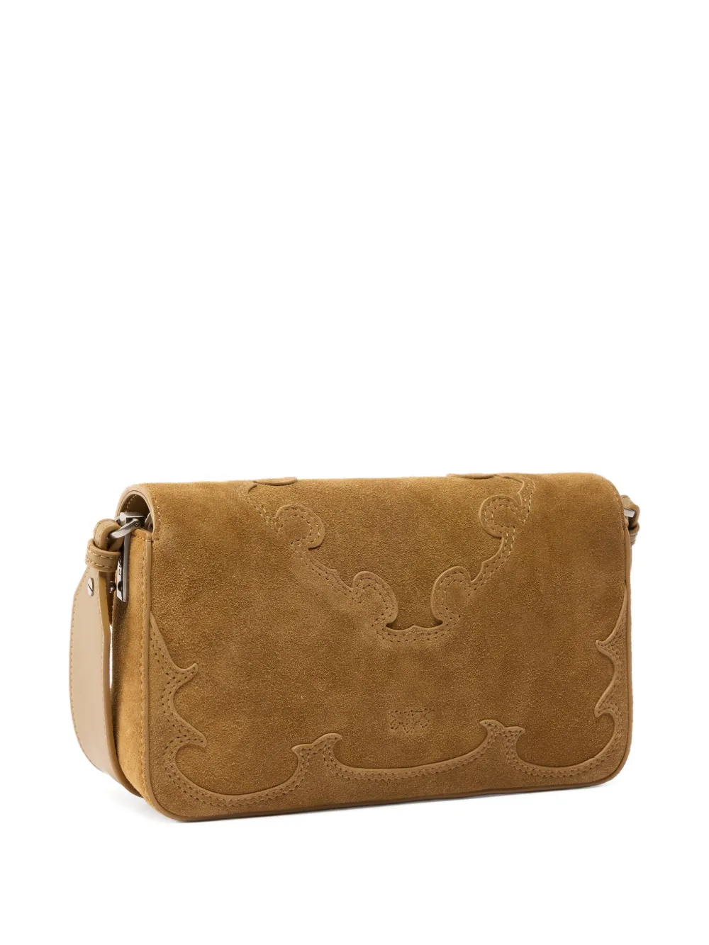 PINKO Schoudertas met applicatie Bruin