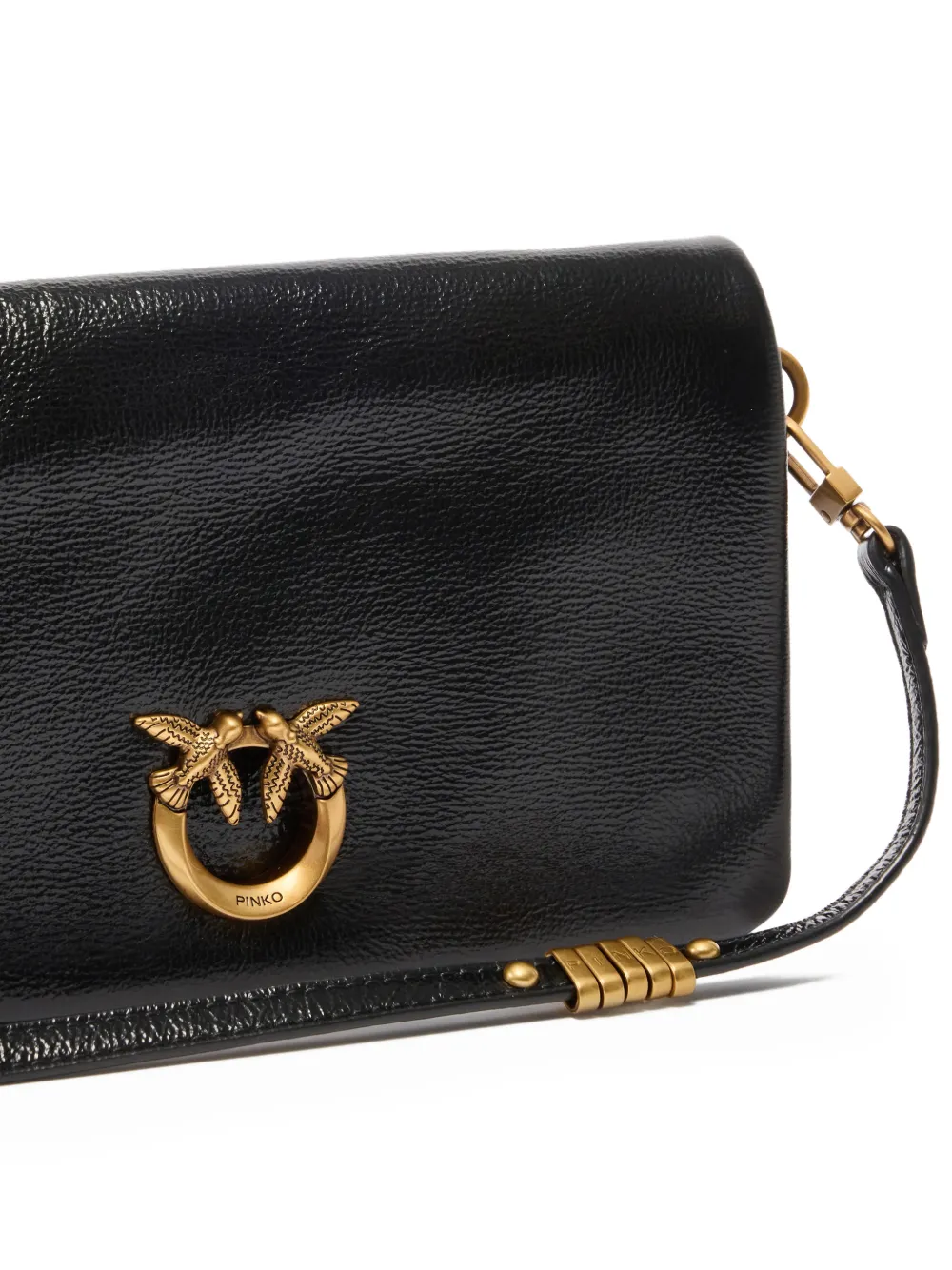 PINKO Kleine Love Bag Click crossbodytas Zwart