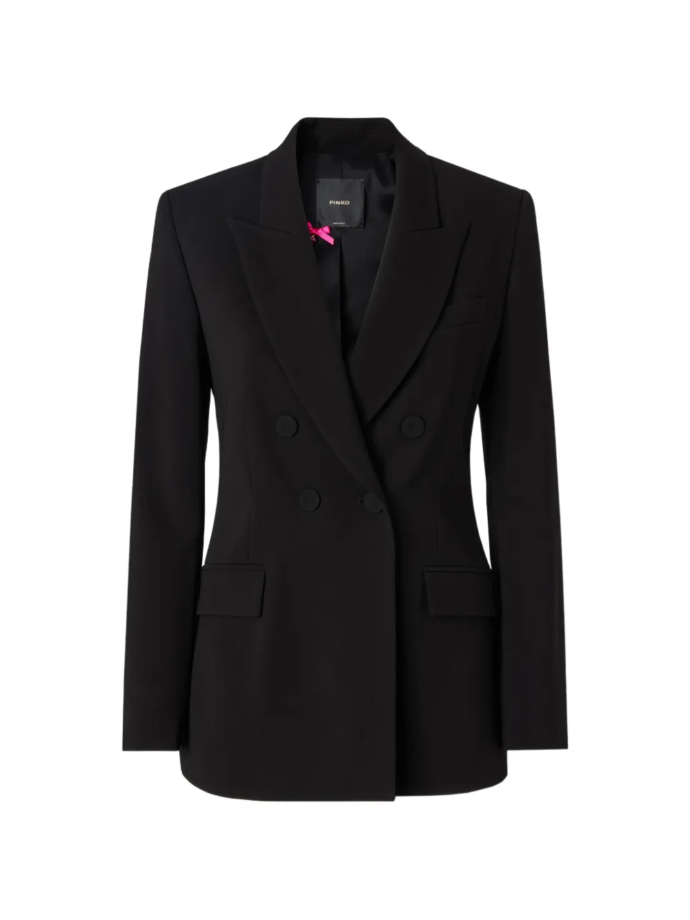 PINKO long-sleeves double-breasted jacket - Nero