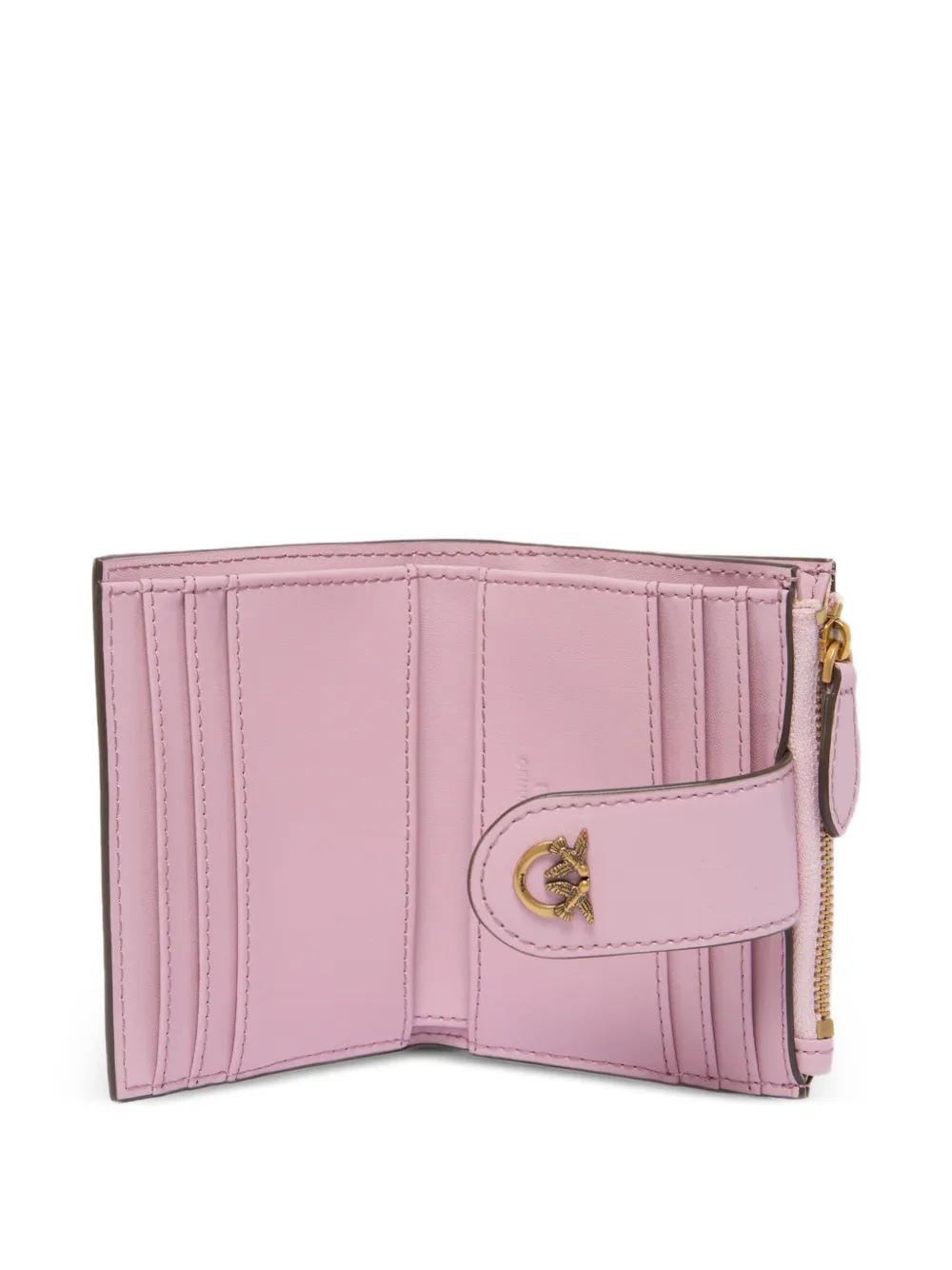  Pinko Birds Leather Card Holder 