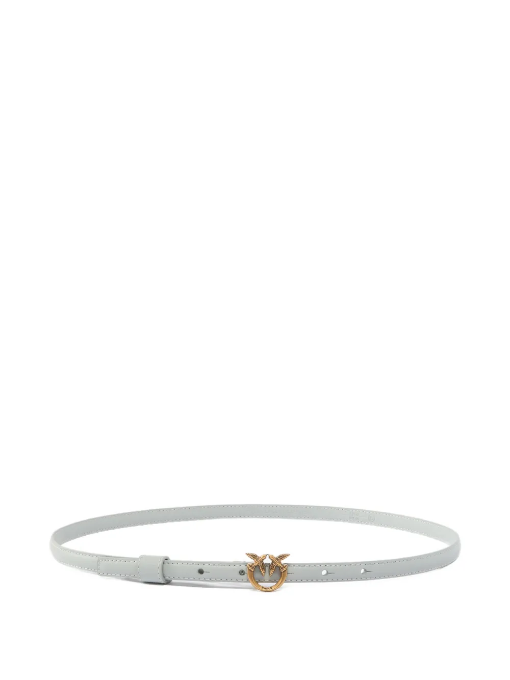 PINKO Love Birds buckled belt - Grigio