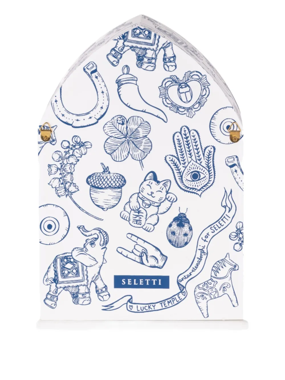 Seletti Decorative Objects Mixed Color Uni In White