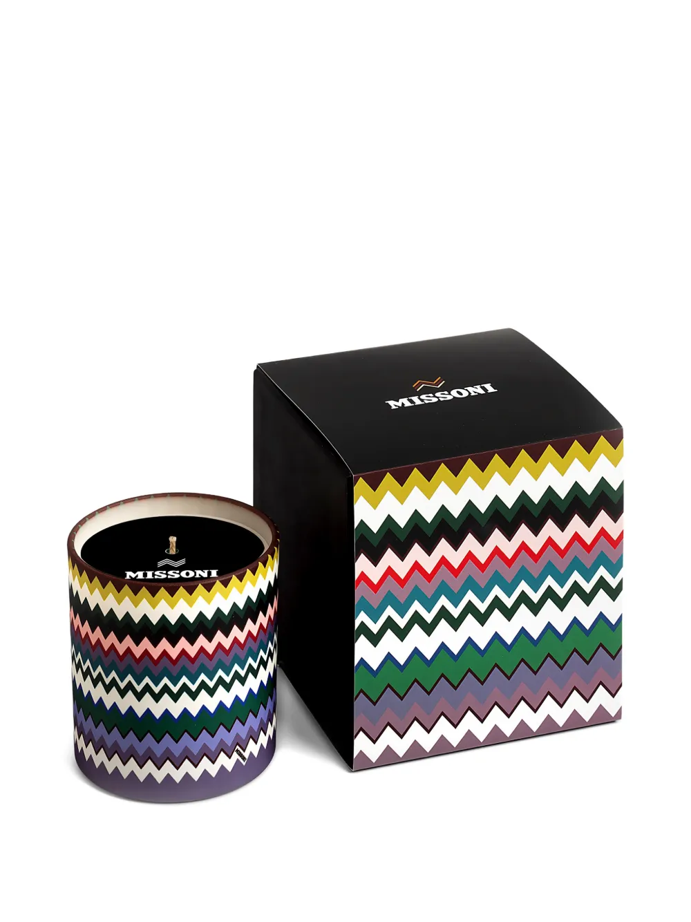Missoni Micro Zigzag Scented Candle (220g) In Purple