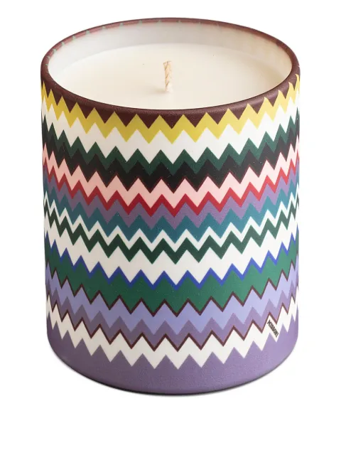 Missoni Home micro zigzag scented candle (220g)