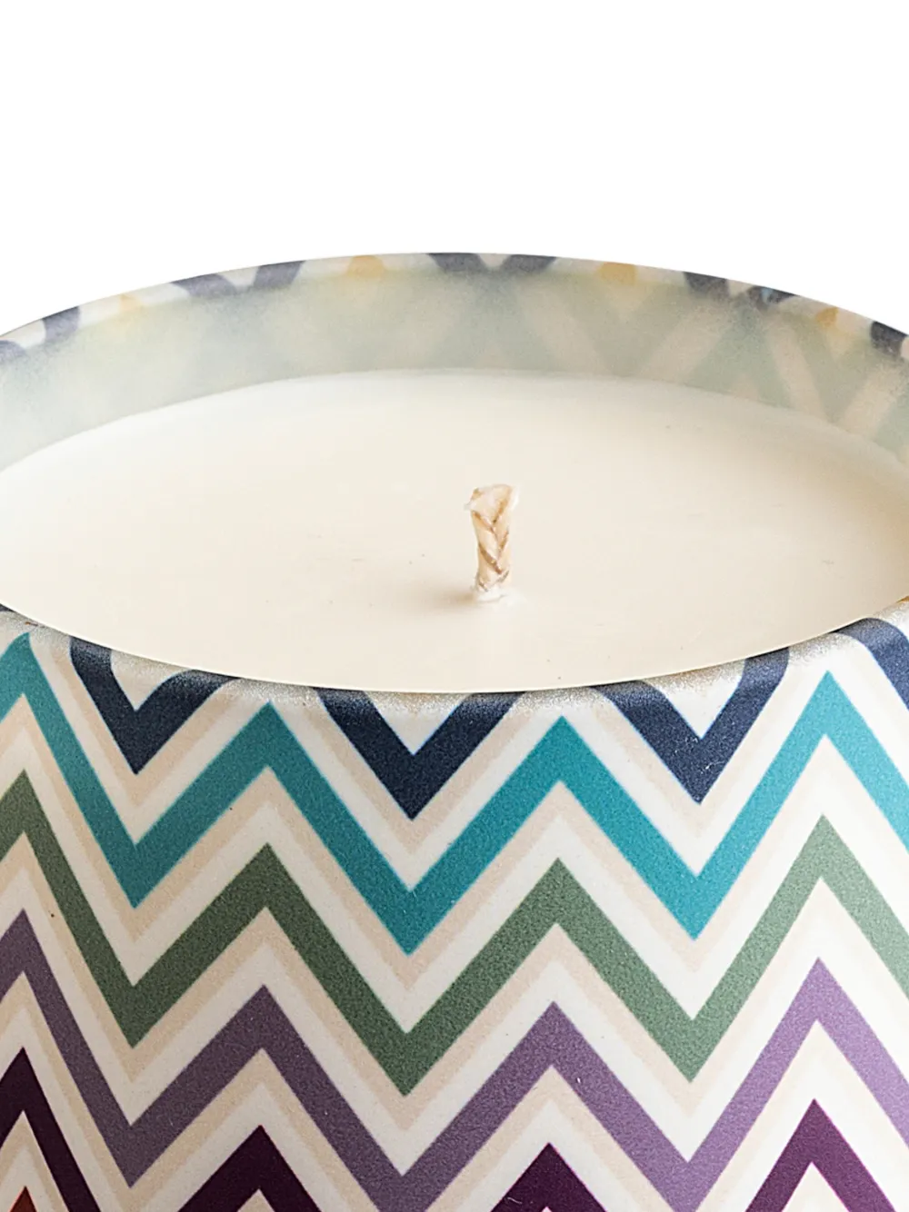 Missoni Home Watamu chevron scented candle (220g) - Beige