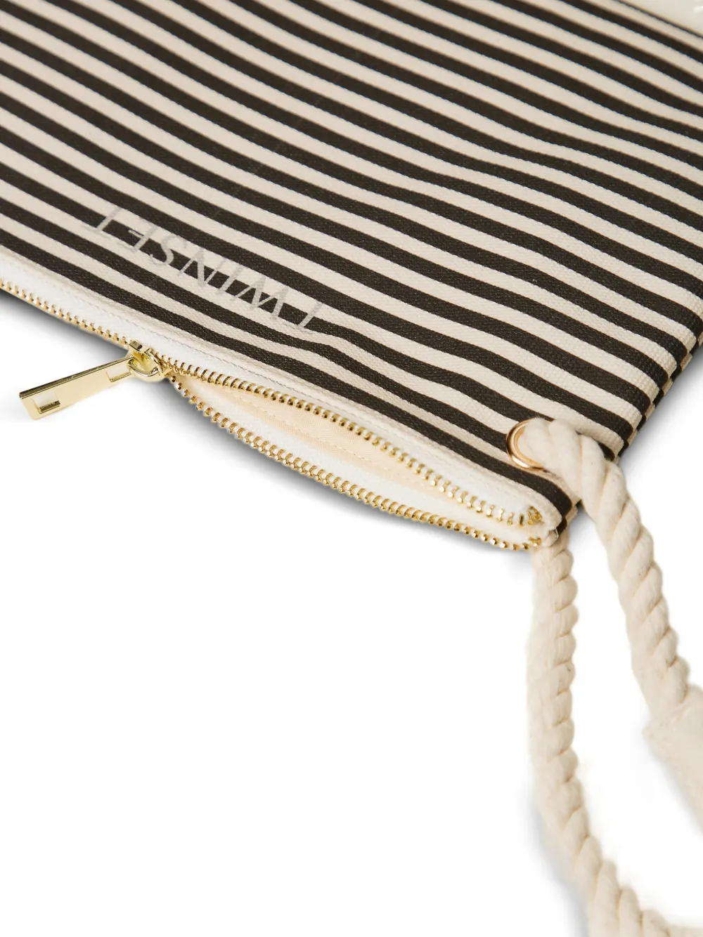 TWINSET Canvas clutch Zwart